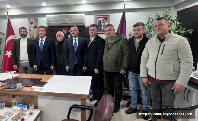Sinop Valisi Karaömeroğlu'ndan Boyabat Esnaf Odası'na ziyaret