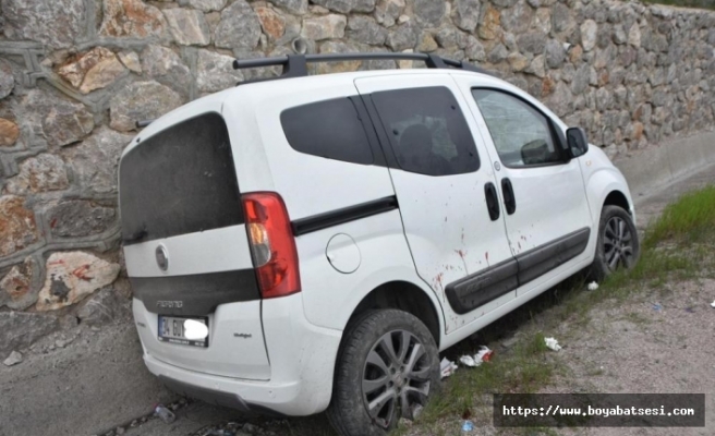 Boyabat Sinop yolunda kaza 2’si çocuk 4 yaralı !
