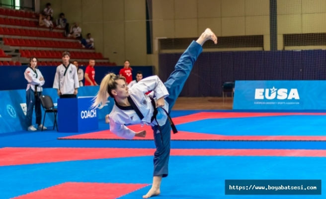 Boyabat Taekwondo Spor Kulübü Sporcusu Gülsena üniversiade oyunlarında