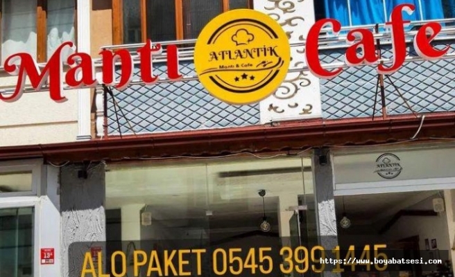Boyabat’ın sevilen lezzet durağı Atlantik Cafe paket servise başladı