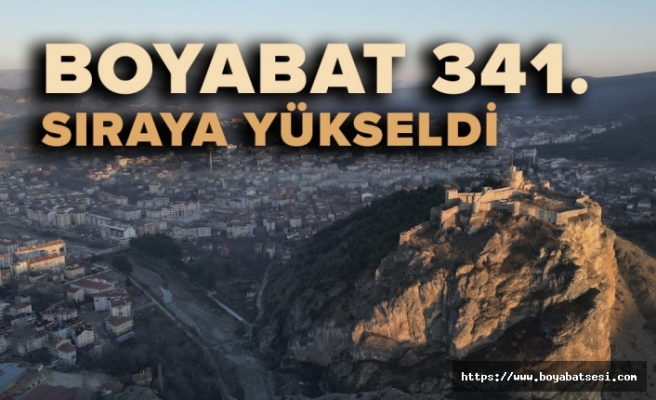 Boyabat Sosyo Ekonomik gelişmişlik düzeyinde Türkiye’de 341. sıraya yükseldi