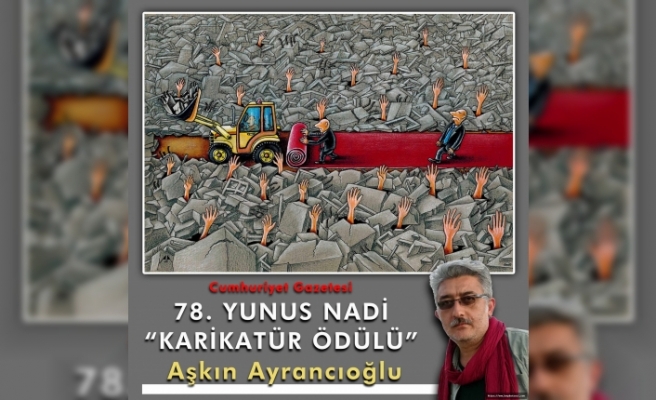 Türkiye’nin Nobeli Karikatürde Aşkın Ayrancıoğlu’na