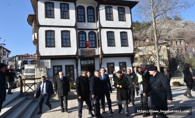 Sinop Valisi Mustafa Özarslan Boyabat'ı ziyaret etti